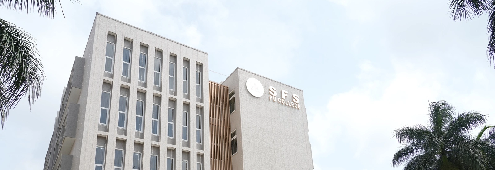 The St. Francis Sales P.U. College building at Hebbagodi, Electronic City